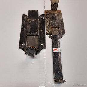 Petlice na dveře,vrata-2ks - 2