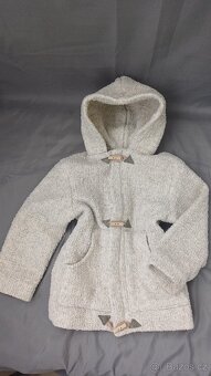 SET bunda + vesta vel. 110 (4-5let) - 2