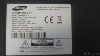 Televize Plasma Samsung - 2