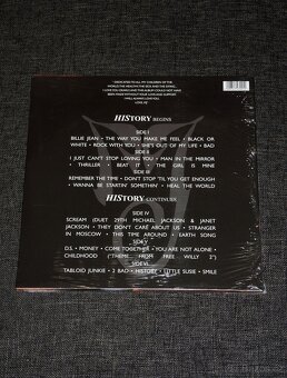 3LP Michael Jackson - HIStory / RARE / NOVÉ / SEALED / LIMIT - 2