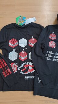 Minecraft mikina a triko, vel. 152 - 2