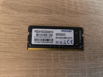 Paměť RAM do notebooku DDR4 16GB - 2
