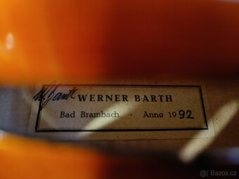 Mistrovská viola Werner Barth - 2