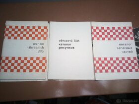 čz 250 sport- katalog náhradních dílů, orig. - 2