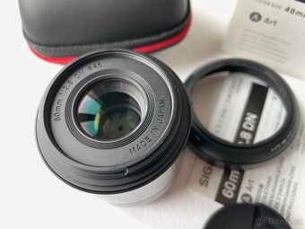Sigma 60mm f2.8 Sony E + pol. filtr Hoya HD - 2