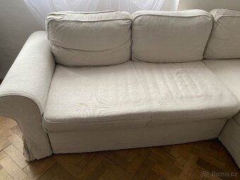 Rozkládací sedačka s úložným prostorem Ikea Ektorp - 2