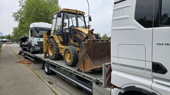 Traktorbagr CAT 428 C orig 2200 mth - 2