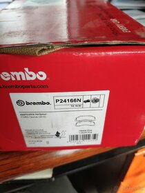 Brzdové destičky Brembo P24166 N - 2