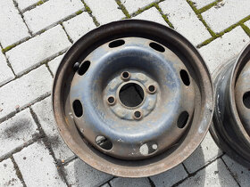 r13 4x100 plechové disky 2KS - 2