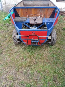 Prodám traktor domácí výroby 4×4 motor Trabant - 2