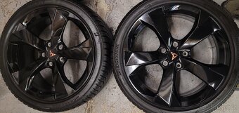 CUPRA Leon, 18' alu disky,zimní Bridgestone,černé - 2