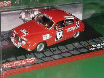 SAAB 96 V4 Swedish rally 1972 IXO 1/43 - 2