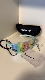 Dámské sportovní brýle Scott - světle modré - 2