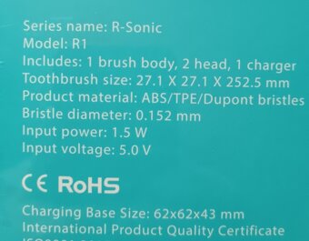 Sonický kartáček - 2