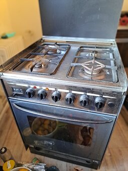 sporák nerez širší 60cm SLEVA - 2