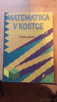 prodám učebnice pro SŠ matematika v kostce a - 2