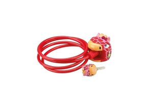 Dětská helma na kolo Žirafa + zámeček - NOVÁ - 2