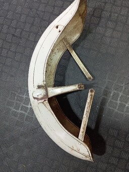 Přední blatnik Jawa 559 neckerman bílý - 2