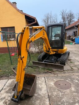 Bagr JCB 8035 ZTS, cca 3,5 t, r. v. 2007 - 2