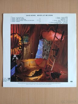 David Bowie - Never Let Me Down (starý vinil - LP) - 2