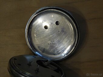 Švýcarské kapesní hodinky "The Wizard" s centrál. sek. ruč - 2