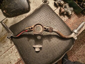 Řidítka jawa pérák i výměna - 2