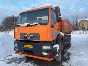Man LE 18.220 B, 4x4, 3 stranný sklápěč - 2