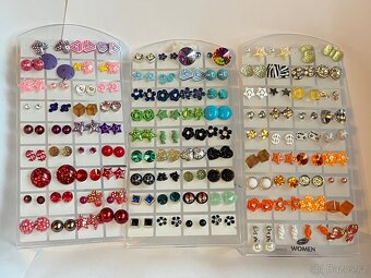 Naušnice krásné barevné - různé - 2