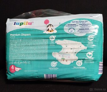 DĚTSKÉ PLENY SOFT & DRY 4, 50 ks - 2