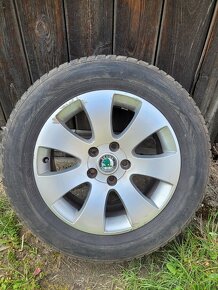 Letní sada alu kol Škoda (Yeti) + pneu Nokian 3,5 mm - 2