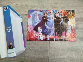 Hádanka Ledové království 120 puzzle - 2