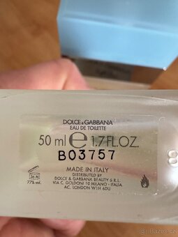Dolce Gabbana Light Blue - EDT 100ml,50 ml,dárková kazeta - 2