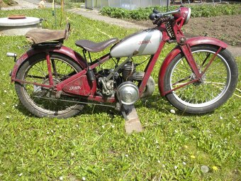 JAWA VILLIERS r.v.1933 ,pojízdná,dlouhá léta uložená na půdě - 2