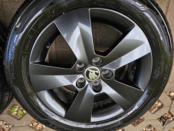 ALU kola letní Škoda 5x100 Fabia III Rapid R15 Matone - 2