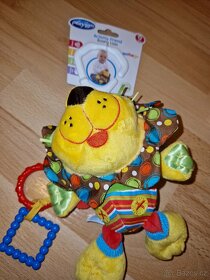 Originální hračka lev Larry s visačkou, zn. Playgro - 2
