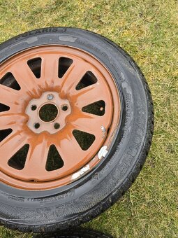 Hybridní plechový disk 6Jx15 5x100 ET38 - 2