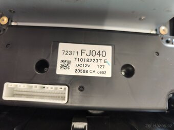 android rádio s panelem pro Subaru - 2