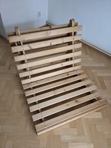 Futon včetně rámu 90x200 cm - 2