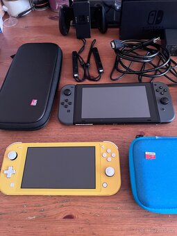 Nintendo Switch i Lite v TOP stavu + příslušenství - 2