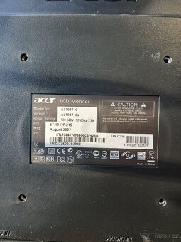 LCD Monitor Acer AL 1917C - 2