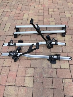 Příčníky SUPERB III + Nosič kol 2 x THULE 598 - 2