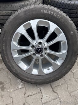 Zimní sada alu kol Mercedes-Benz GLA,GLB,Vito 215/60 R17 - 2