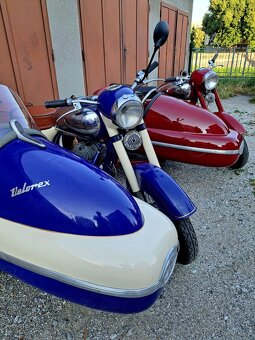 2x Jawa + sidecar Velorex - 2