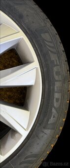Originální kola + pneu Seat, Škoda, VW 215/55 R17 - 2