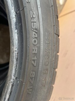 Letní pneu 215/40/17 - 2
