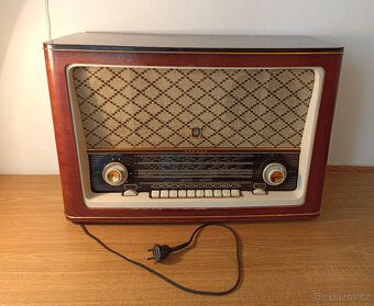 Staré retro rádio Tesla Hymnus 625A-2 - 2