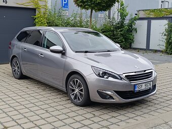 Peugeot 308 SW T9 ALLURE, keyless, nízké km, bez AdBlue - 2