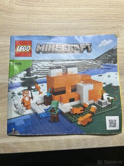 Lego Minecraft 21178 Liščí domek - 2