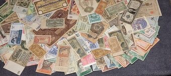 KRÁSNÝ KONVOLUT BANKOVEK 230Ks PO SBĚRATELI - 2