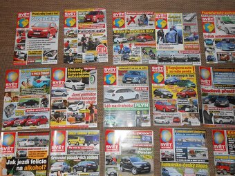 Časopisy autohit, svět motorů - 2